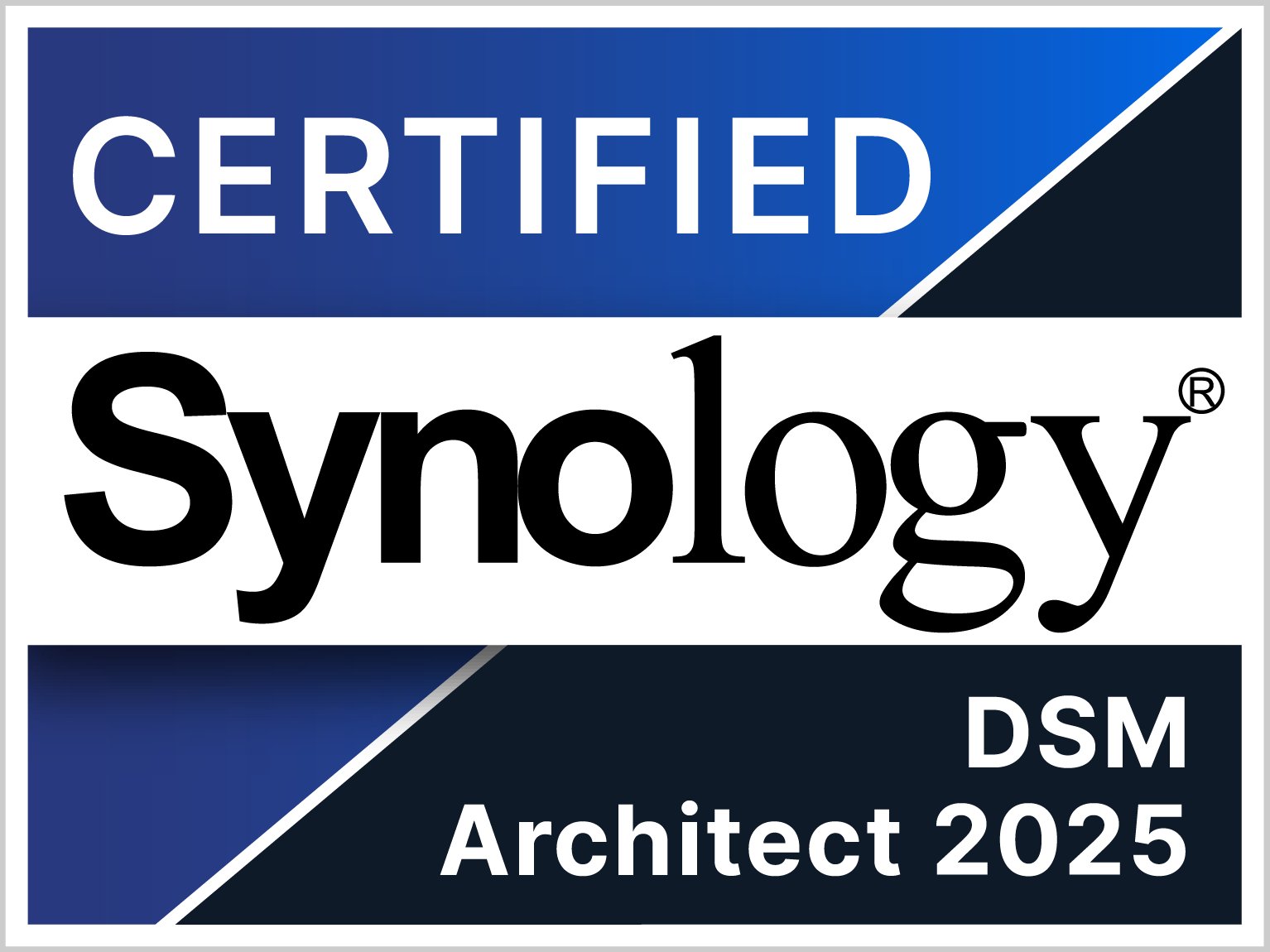 Synology Certified DSM Architect 2025 – Zertifizierung ROTH & TRUNK GmbH
